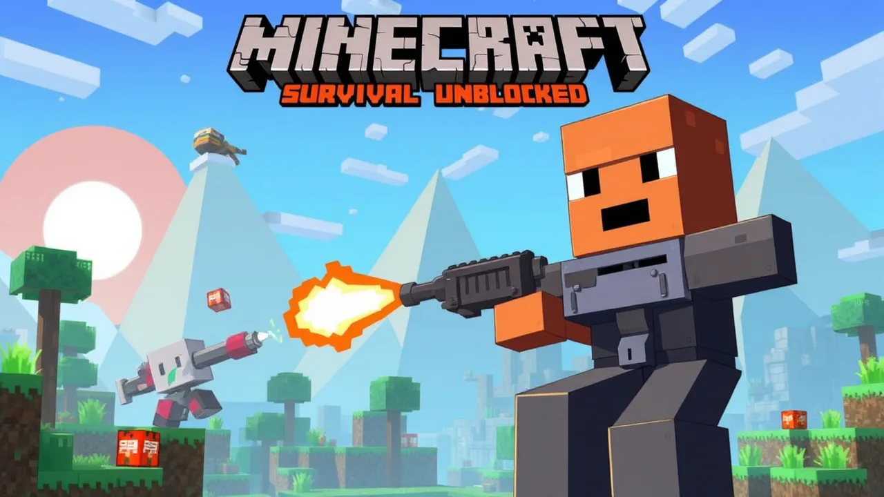 Top Survival Action in Minecraft Survival Unblocked image