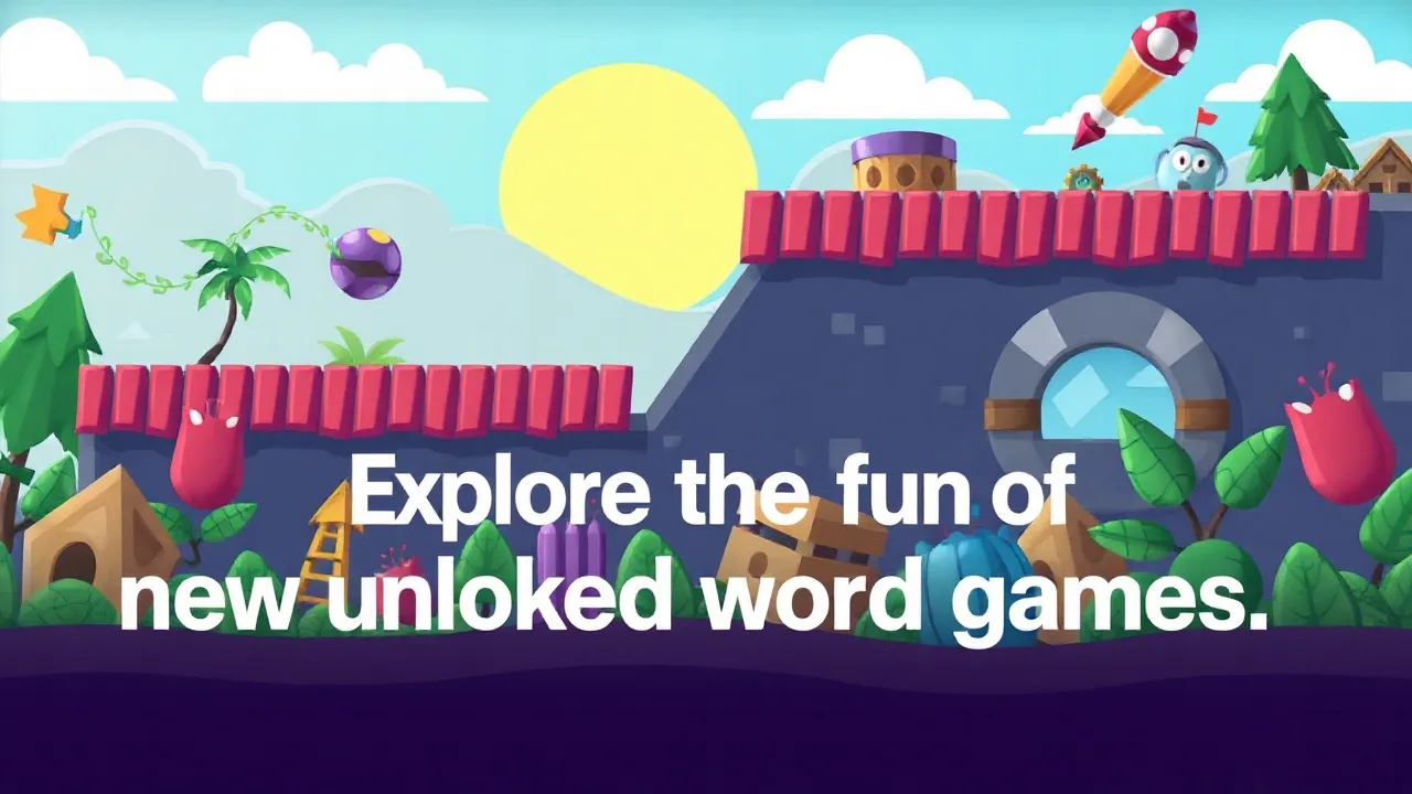 Explore the Fun of new unlocked word games image