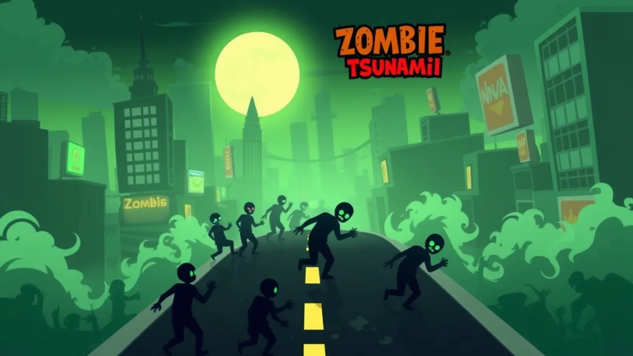 Play Zombie Tsunami Unblocked Online image