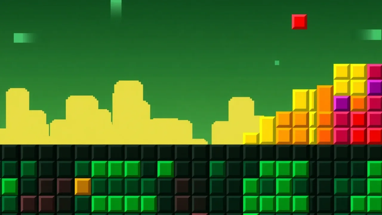 unblocked games tetris: Play Classic Block Stacking Anywhere image