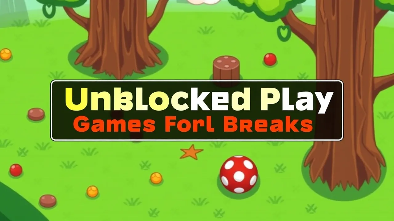 The Best Unblocked Play Games for School Breaks image