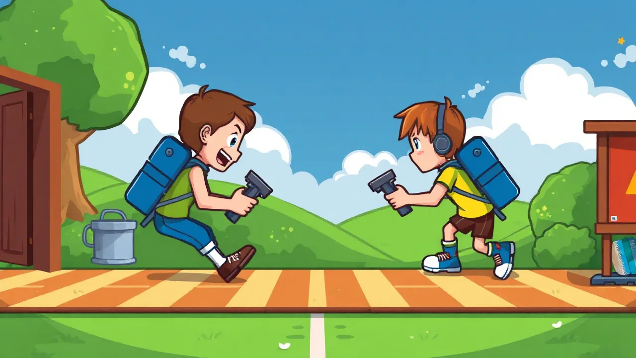 The Best unblocked games two players for School Breaks image
