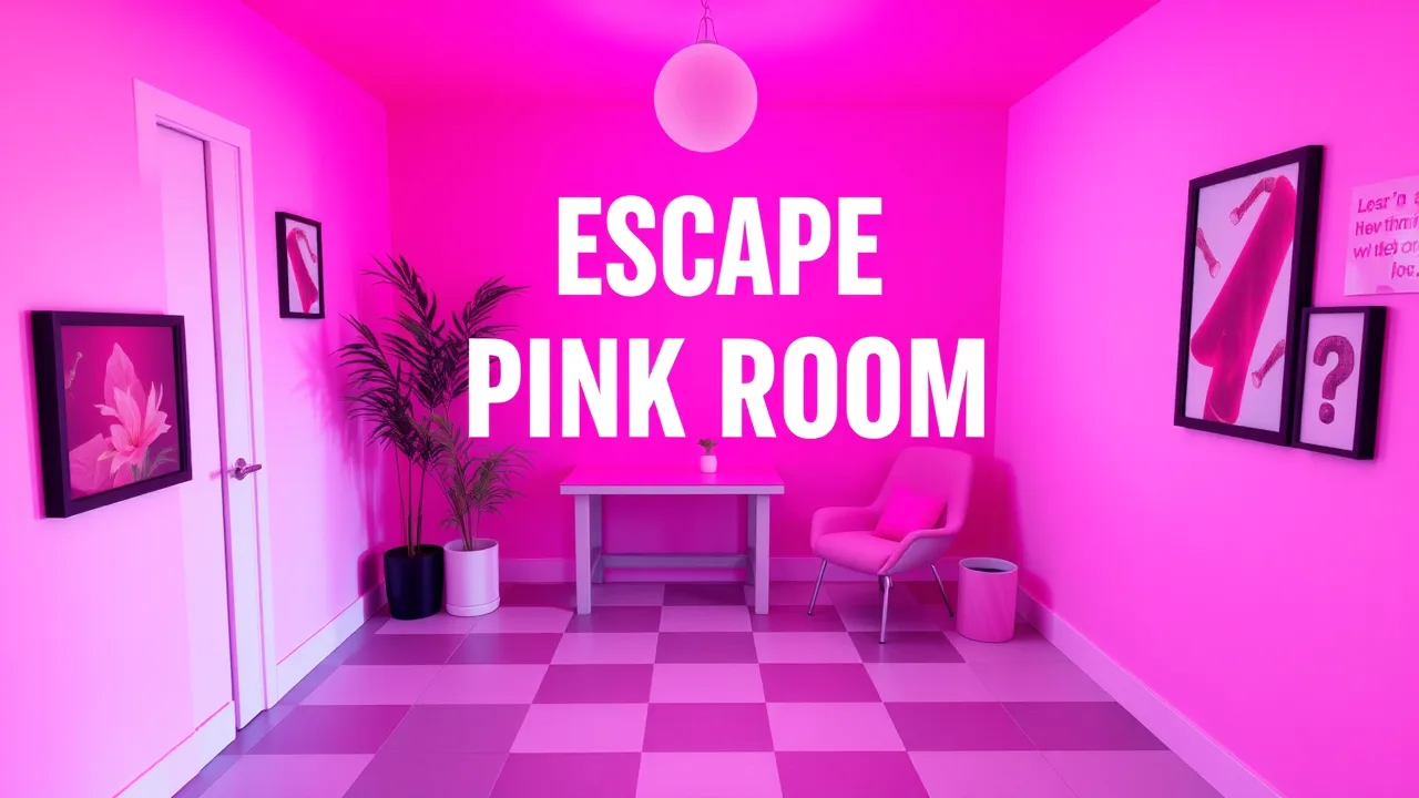 Escape Pink Room: The Ultimate Puzzle Challenge image