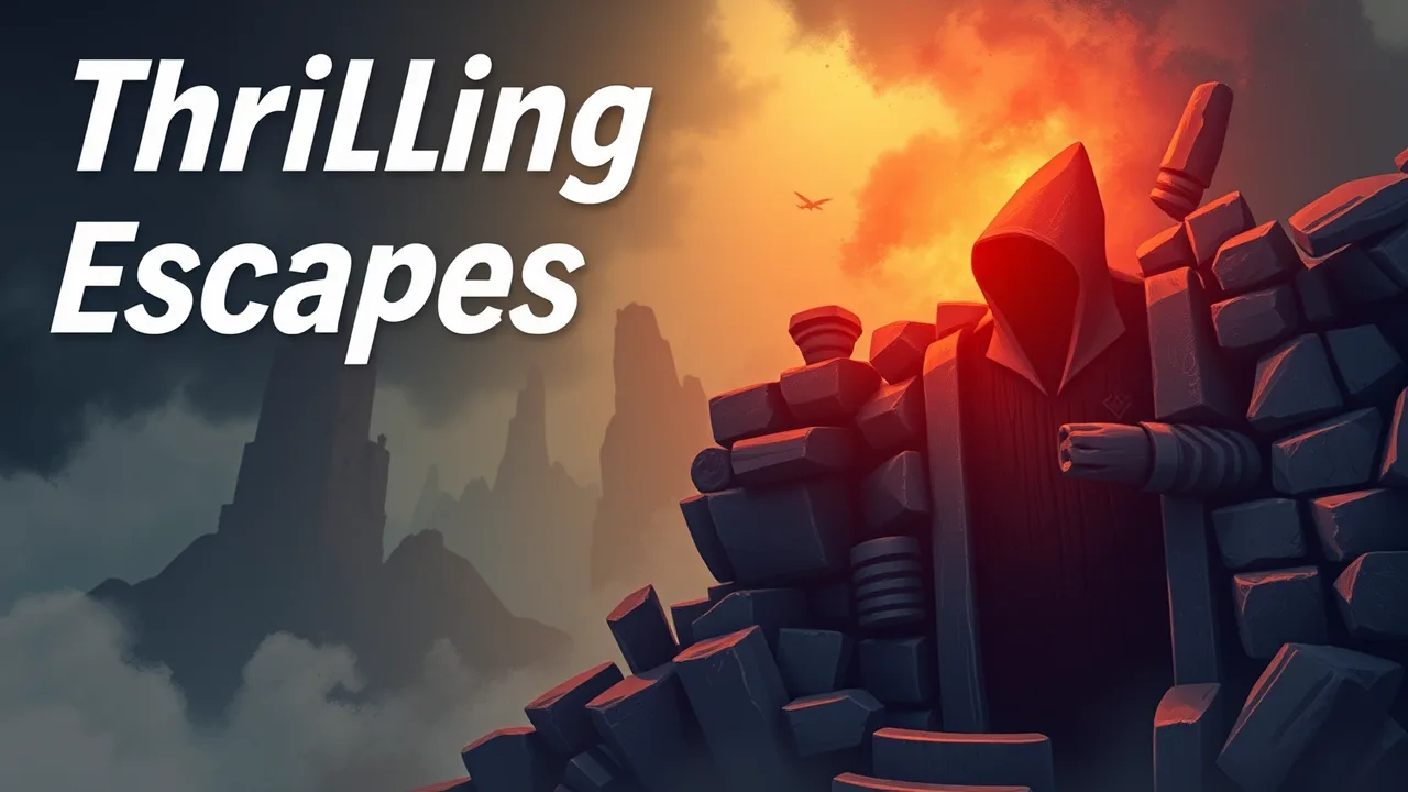 Thrilling Escapes with unlocked new escape games image