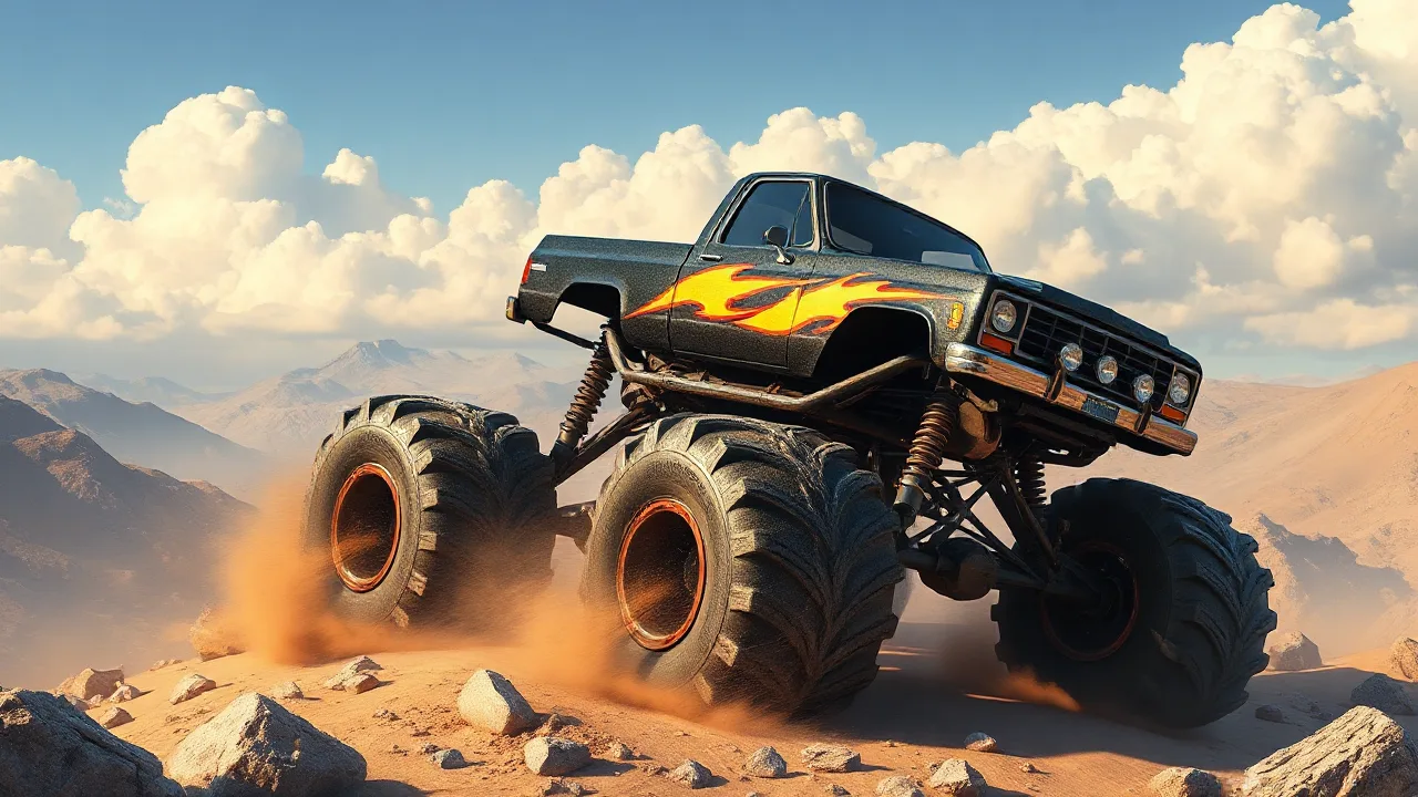 Monster Truck Unblocked: The Ultimate Off-Road Challenge image