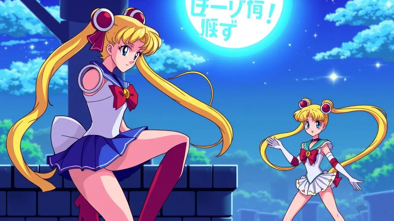 Play Sailor Moon Unblocked Free Online image