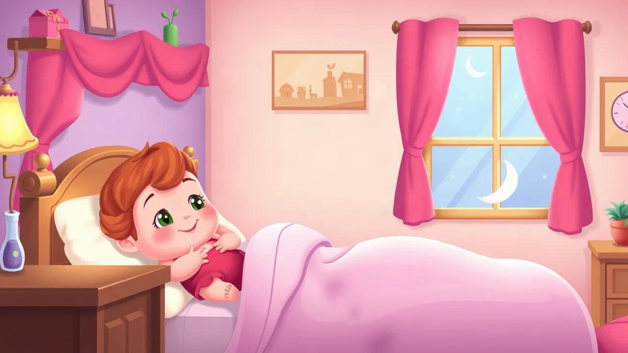 Baby Hazel Bed Time: A Cozy Adventure for Little Ones image