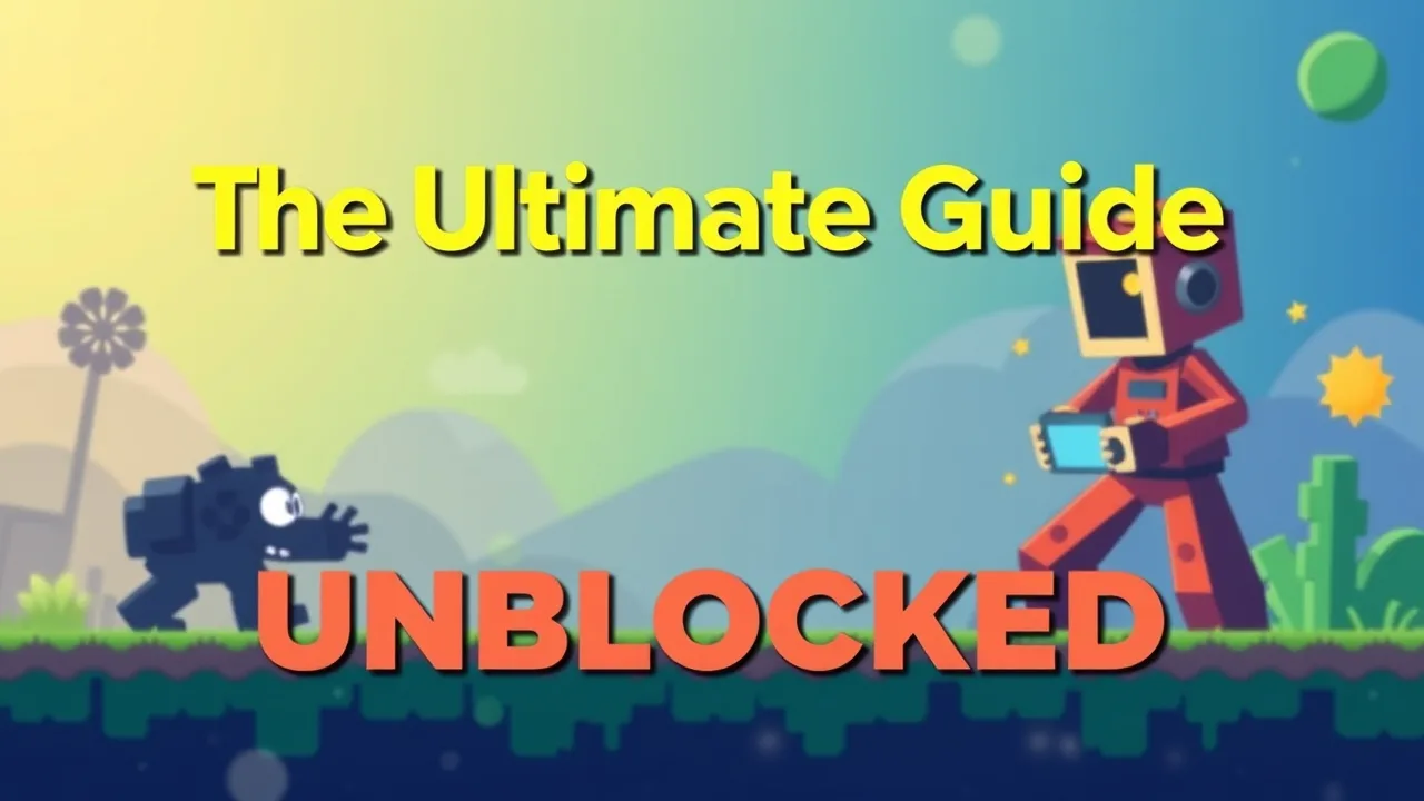 The Ultimate Guide to Play Games Online Unblocked image