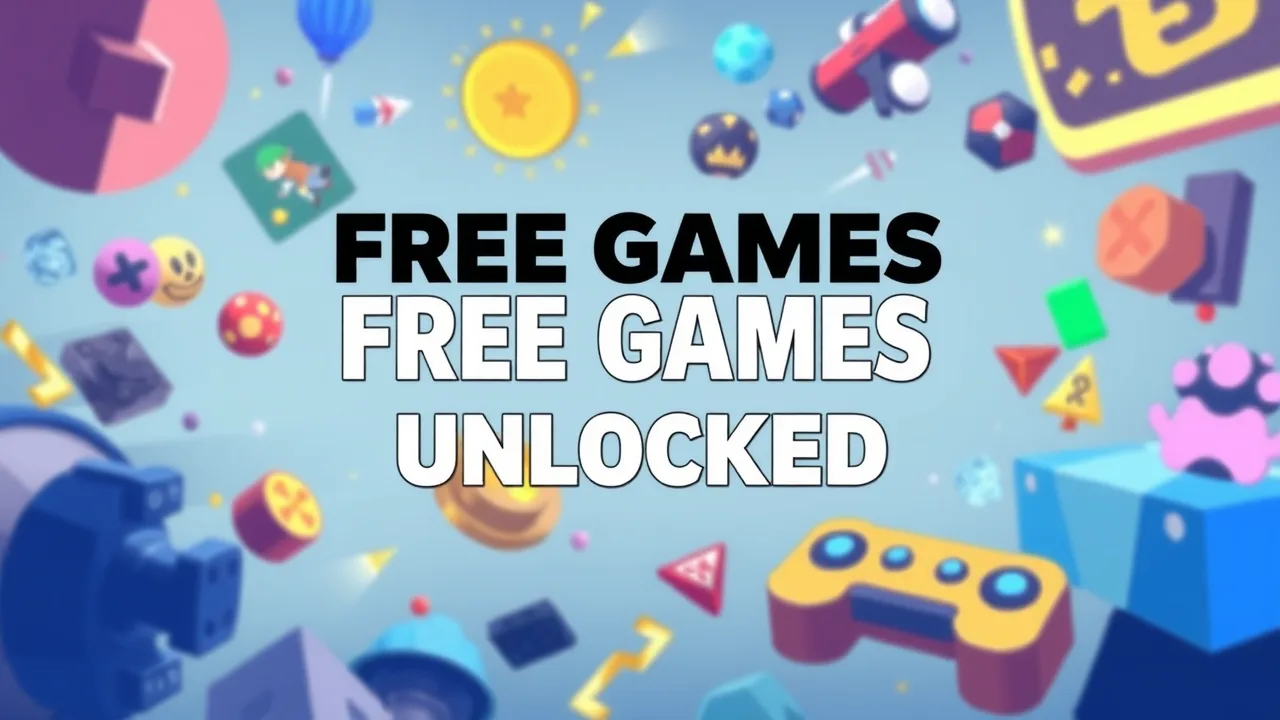 Discover the Best Free Games Unlocked for Endless Entertainment image