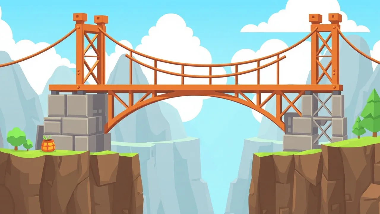 Play Bridge Builder Game Unblocked Today image