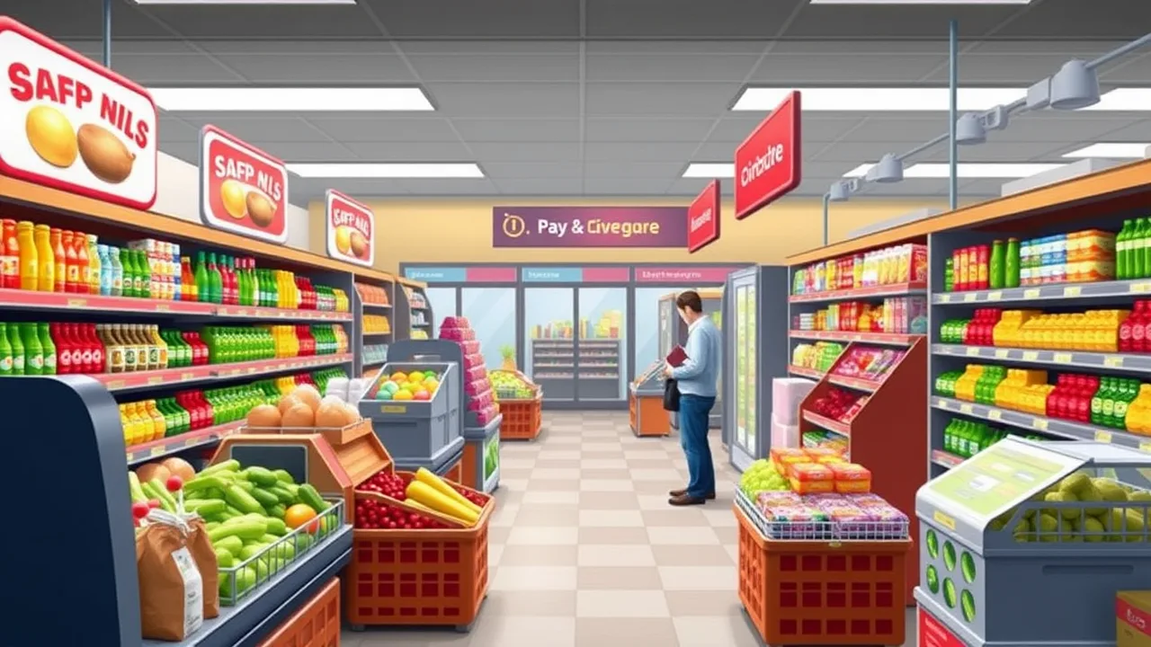 Run Your Store in Supermarket Simulator Online Unblocked image