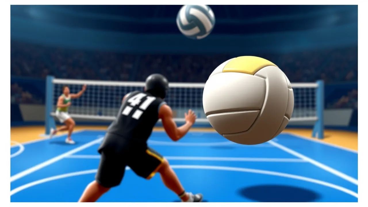 Master the Court in Volleyball Challenge Unblocked image