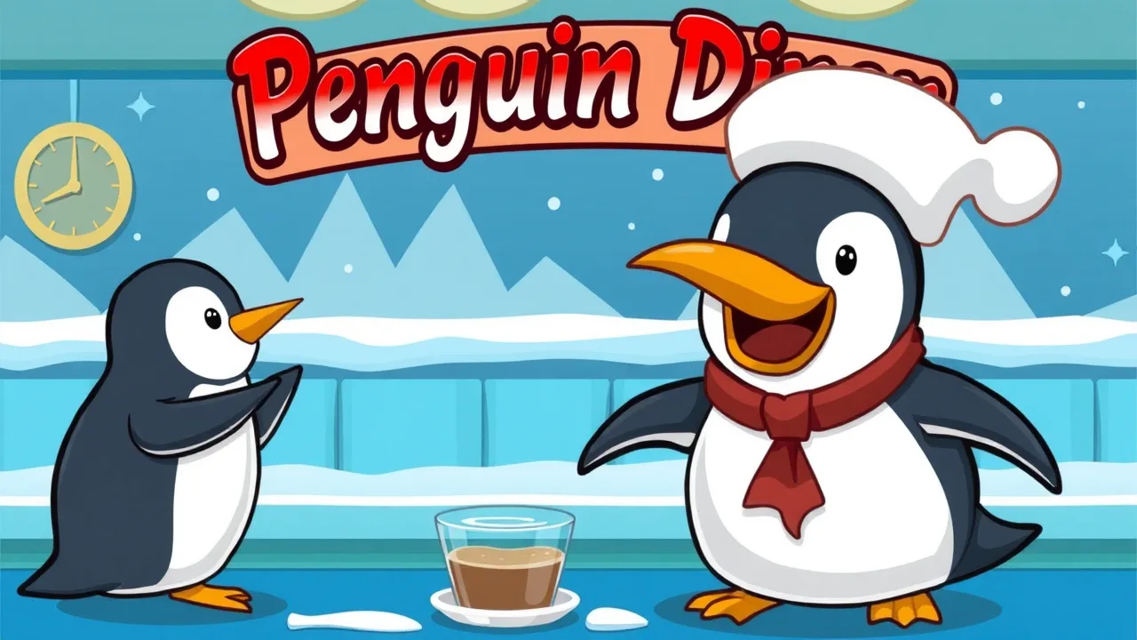 Play Penguin Diner Unblocked Online image