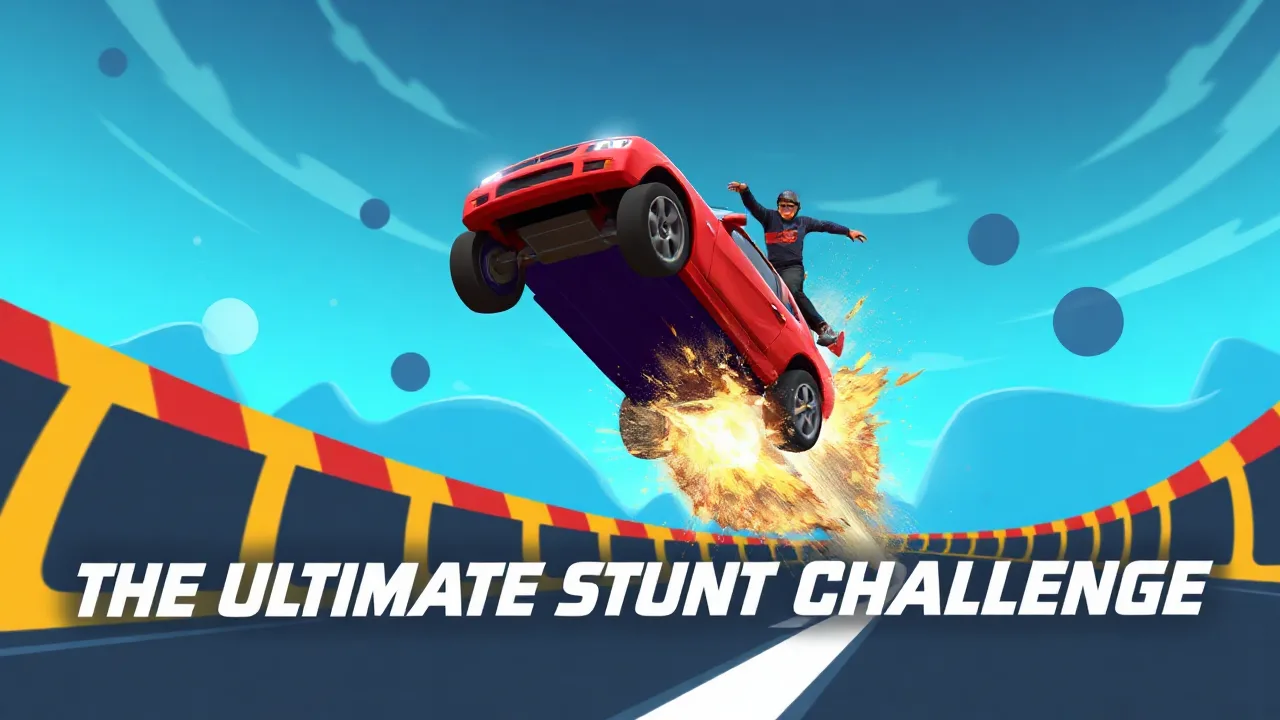 drive mad unblocked: The Ultimate Stunt Challenge image