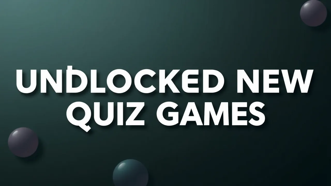Discover Fun unblocked new quiz games for Everyone image