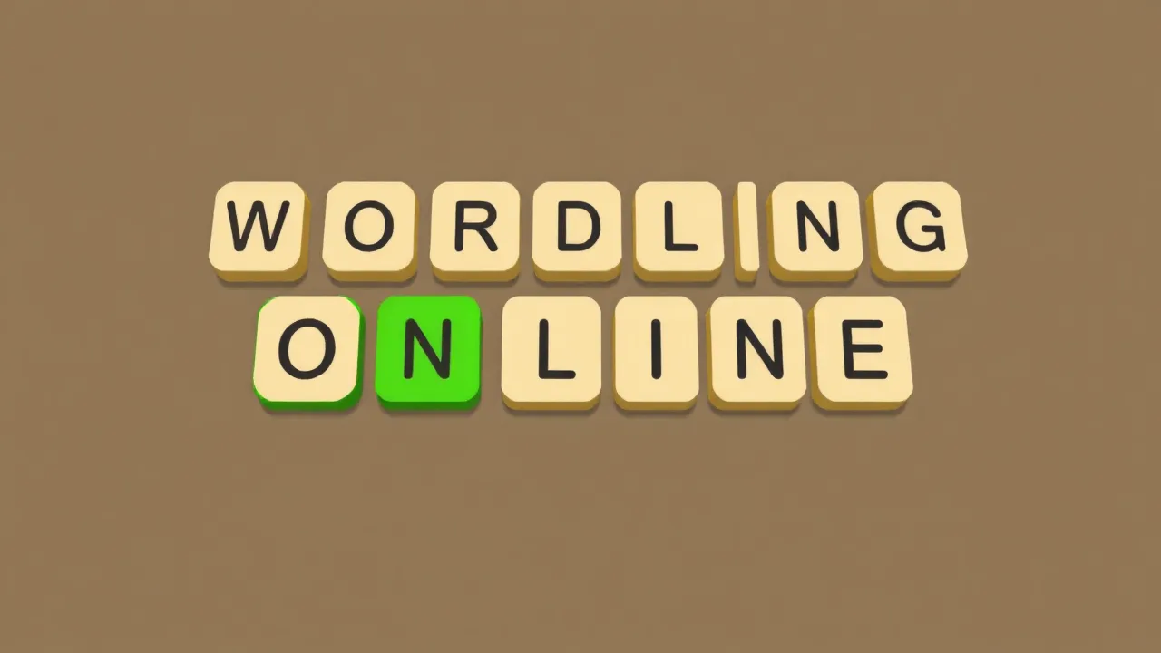 Wordling Online: The Ultimate Daily Word Challenge image