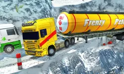 Extreme Winter Oil Tanker Truck Drive image