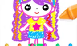 Drawing Games For Girls - Color And Glitter image