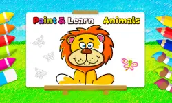 Paint and Learn Animals image