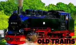 Old Trains Jigsaw image
