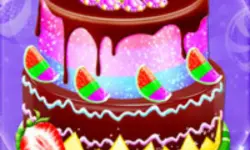 Cute Doll Cook Cakes image