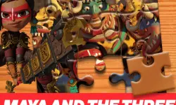 Maya and the Three Jigsaw Puzzle image