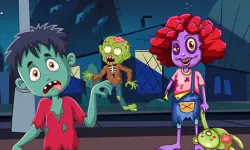 Zombie Fun Jigsaw image