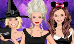 Halloween dress up game image
