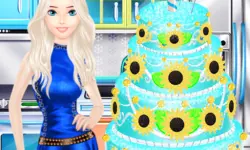 How To Make A Ice Themed Cake image