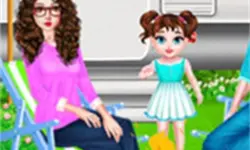 Baby Taylor Family Camping Game image