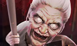 scary granny escape image