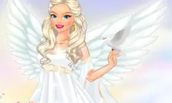 Sweet angel dress-up image