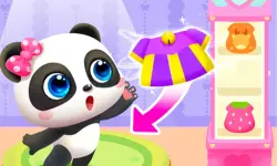Baby Panda Girl Caring image