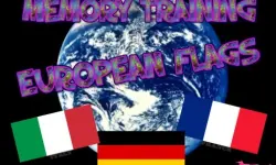 MEMORY TRAINING. EUROPEAN FLAGS image