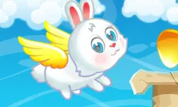 Easter Bunny Flying image