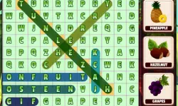 Word Search Fruits image