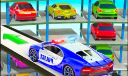 Police Multi Level Car Parking Games image