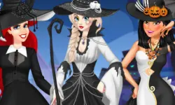 Black and White Halloween image