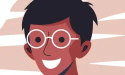 Boys With Glasses Jigsaw image