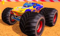 Monster truck Offroad Stunts image