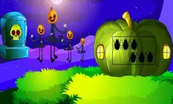 Halloween Pumpkin Forest Escape image