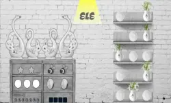 Black and white House Escape image