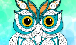 Zentangle Coloring Book image