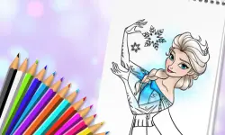 Amazing Princess Coloring Book image
