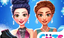 Princess Winter Ice Skating Outfits image