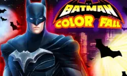 Batman Color Fall Puzzle Game image