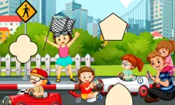 Racing Pic Pasting image