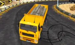 Long Trailer Truck Cargo Truck Simulator Game image