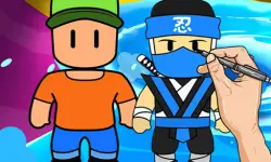 Stumble Guys Coloring Book image