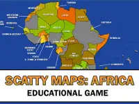 Scatty Maps Africa background